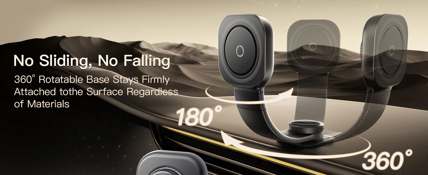 Baseus Automobilinis magnetinis laikiklis telefonams PrimeTrip C03, juodas aprašymas - Prekės nuotrauka