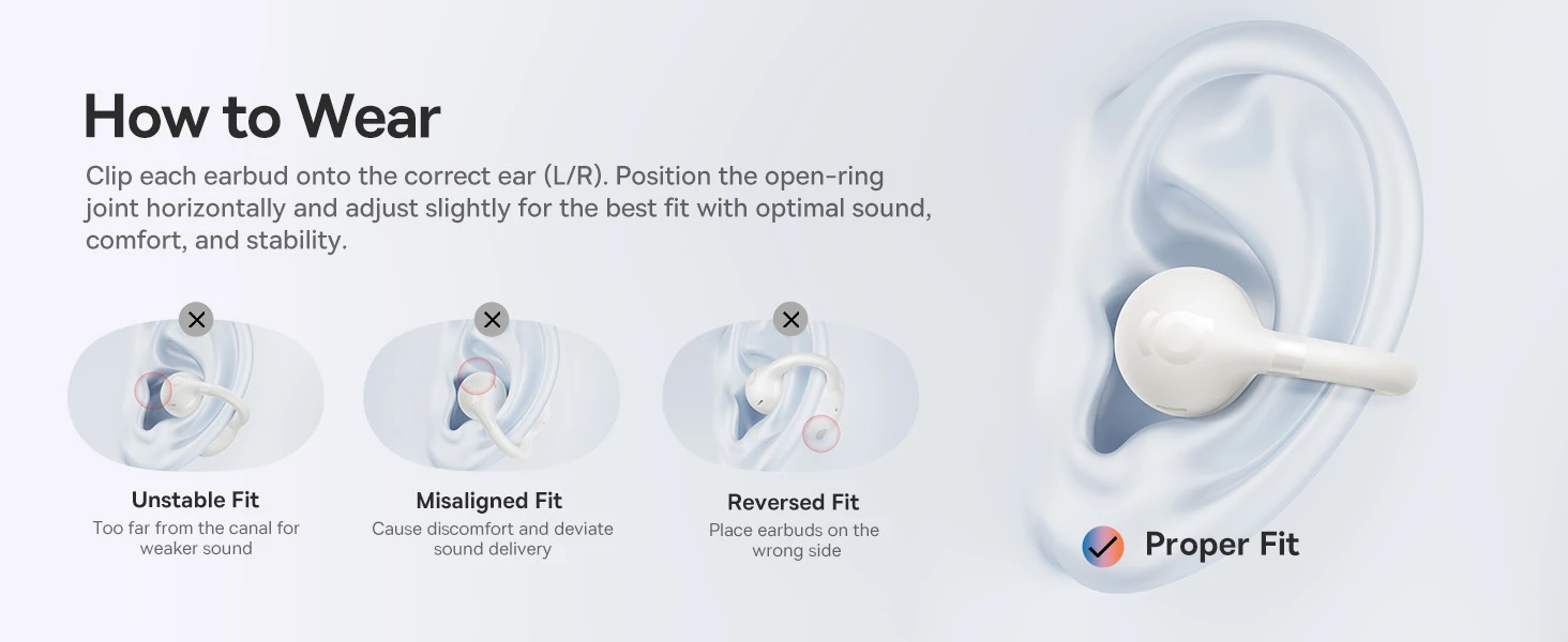 Baseus Belaidės Bluetooth 6.0 ausinės Bass BC1 su įkrovimo dėklu, baltos aprašymas - Prekės nuotrauka