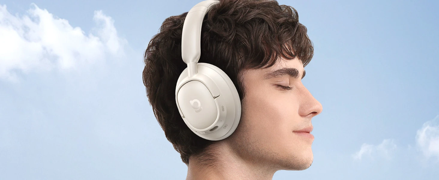 Baseus Belaidės Bluetooth 6.0 ausinės Bass BH1 NC su triukšmo slopinimu, juodos aprašymas - Prekės nuotrauka