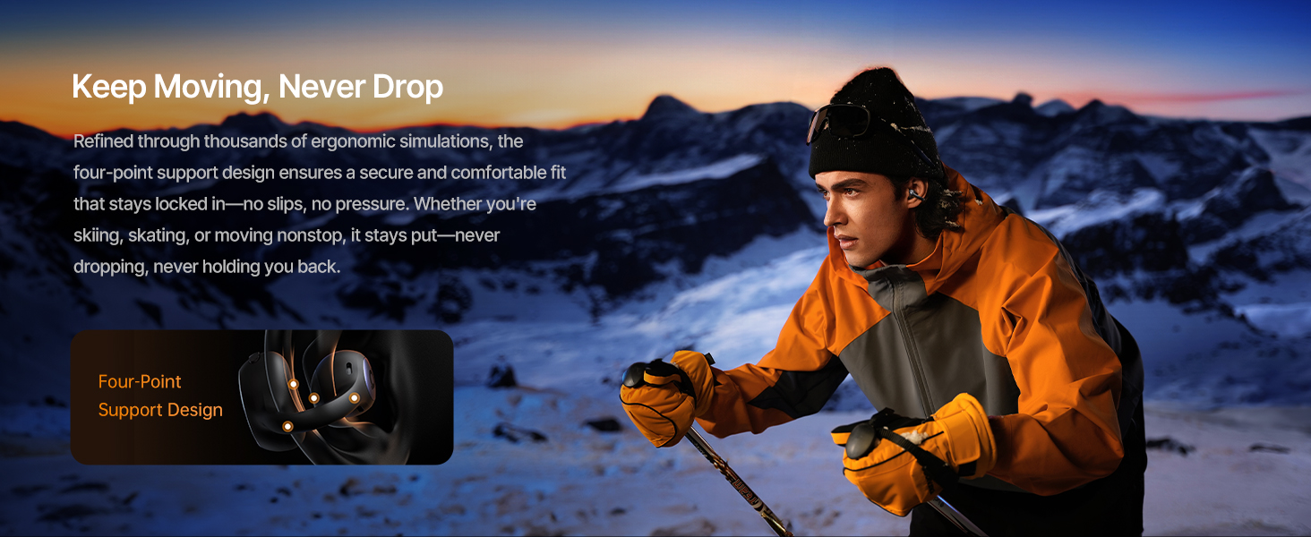 Baseus Belaidės Bluetooth 6.1 ausinės Inspire XC1 su įkrovimo dėklu, juodos aprašymas - Prekės nuotrauka