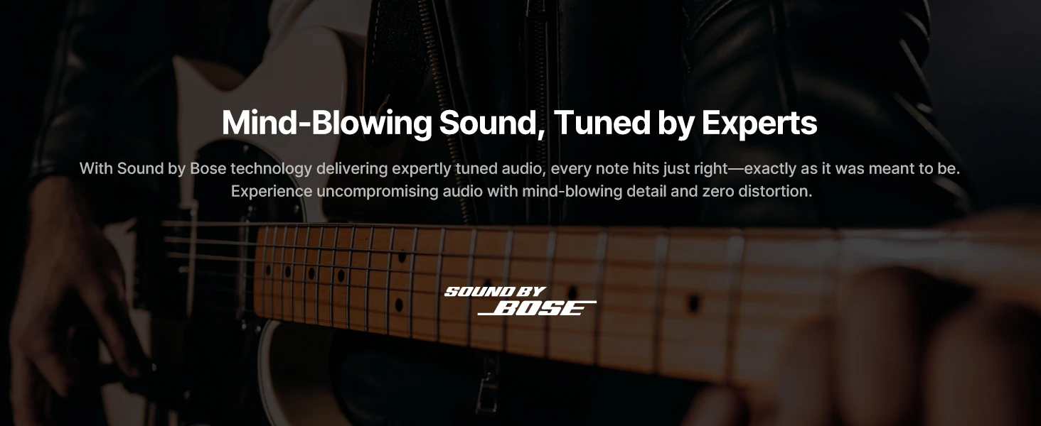 Ausinės Baseus Inspire XH1 Sound by Bose Juoda aprašymas - Prekės nuotrauka