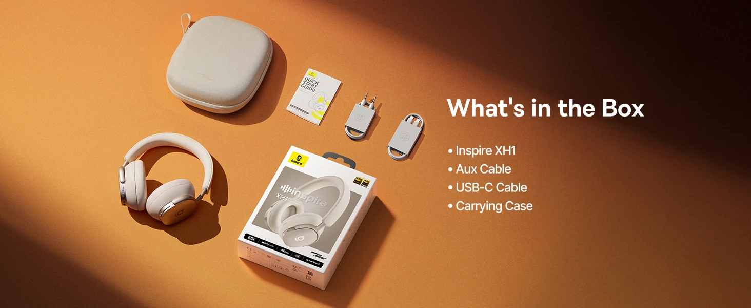Ausinės Baseus Inspire XH1 Sound by Bose Droga Mleczna aprašymas - Prekės nuotrauka
