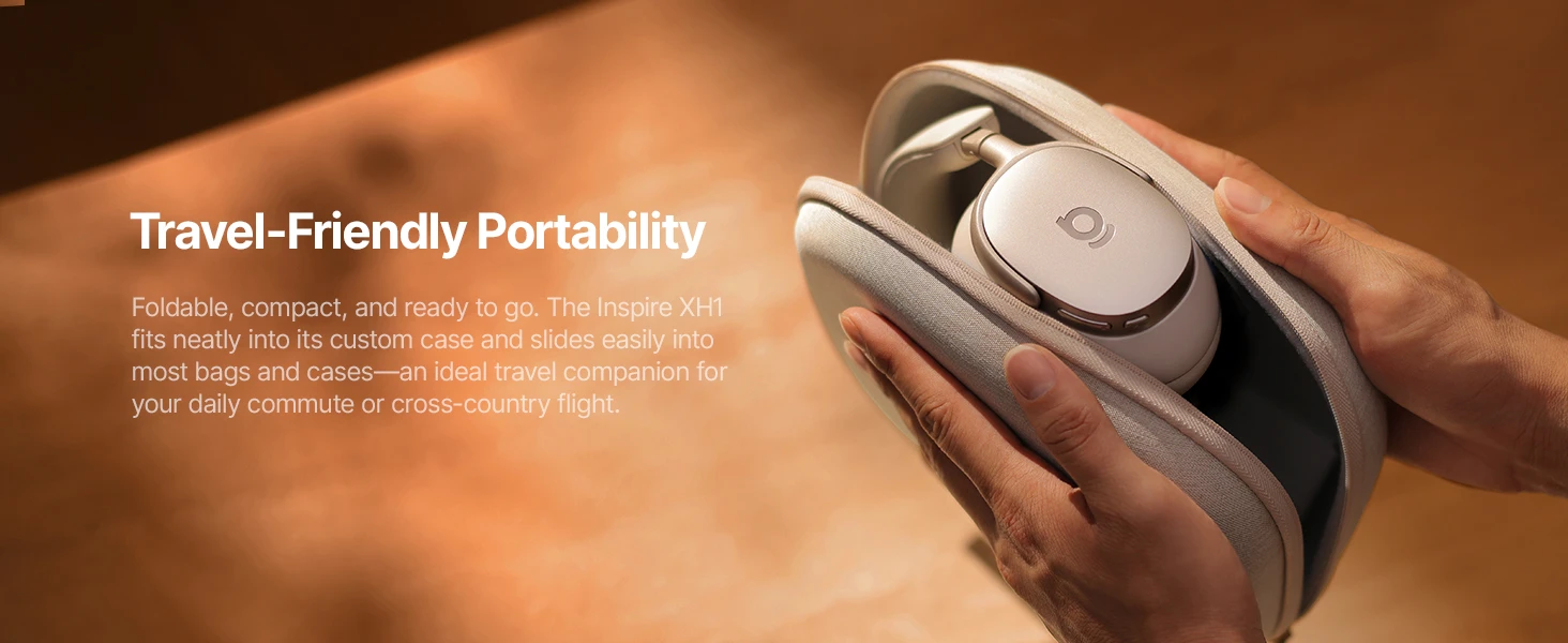 Ausinės Baseus Inspire XH1 Sound by Bose Droga Mleczna aprašymas - Prekės nuotrauka