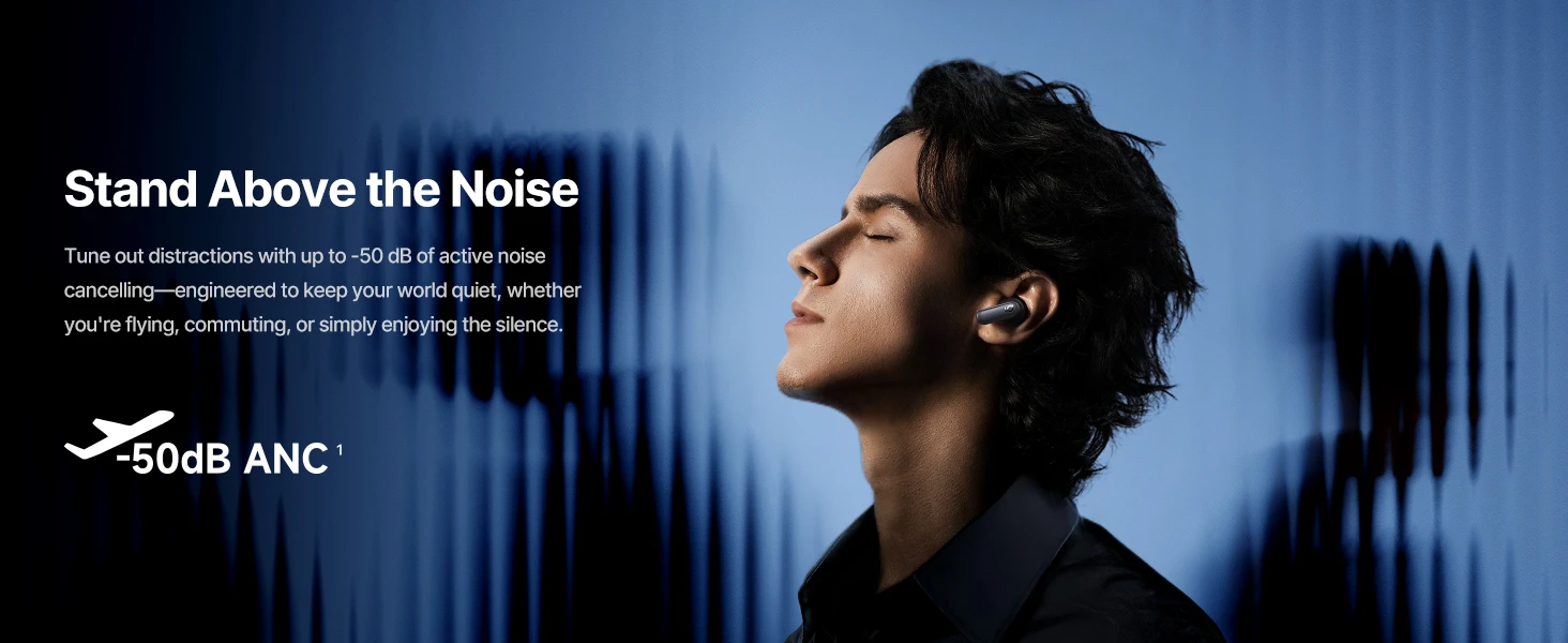 Baseus Belaidės Bluetooth 6.1 ausinės Inspire XP1 su įkrovimo dėklu ir triukšmo slopinimu, juodos aprašymas - Prekės nuotrauka
