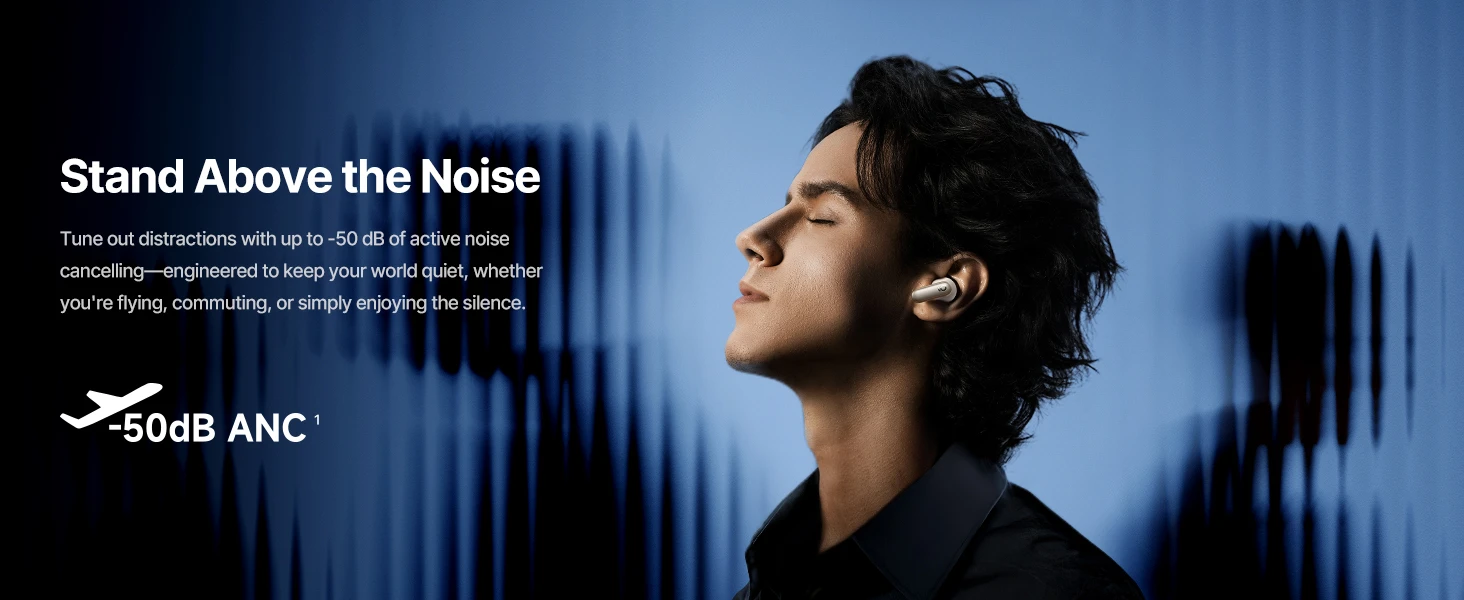Baseus Belaidės Bluetooth 6.1 ausinės Inspire XP1 su įkrovimo dėklu ir triukšmo slopinimu, baltos aprašymas - Prekės nuotrauka