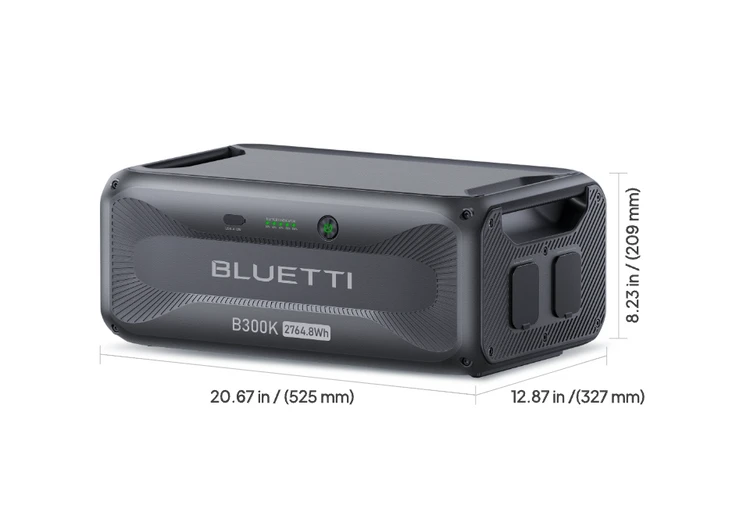 BLUETTI plėtimo modulis 2764Wh LiFePO4 skirtas APEX300 AC200PL aprašymas - Prekės nuotrauka