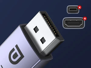 Kabelis DisplayPort DP - DP 2.1 16K@60Hz 1m 80Gbps DP131 UGREEN aprašymas - Prekės nuotrauka