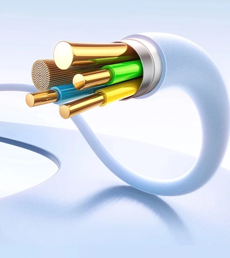 Kabelis USB C - IP Lightning 2m 20W baltas porėto silikono izoliacija BASEUS aprašymas - Prekės nuotrauka