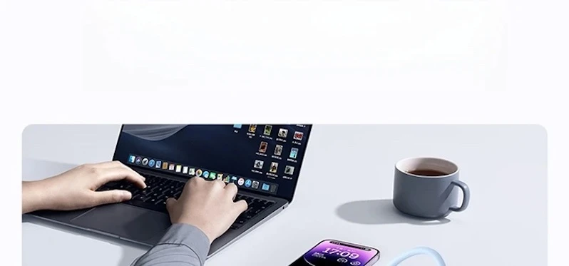 Kabelis USB C - IP Lightning 2m 20W baltas porėto silikono izoliacija BASEUS aprašymas - Prekės nuotrauka