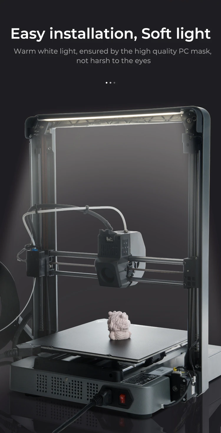 LED šviestuvas ENDER-3V3 serijos 3D spausdintuvams (netinka 3V3PLUS) CREALITY aprašymas - Prekės nuotrauka
