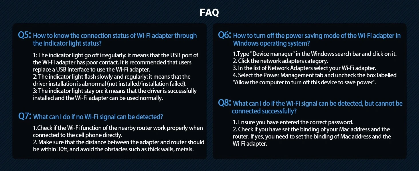 Ugreen Wi-Fi USB-A adapteris 2.4GHz 287Mbit/s + 5GHz 600Mbit/s, juodas aprašymas - Prekės nuotrauka