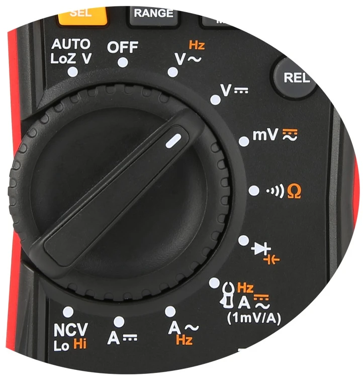 Didelio tikslumo skaitmeninis multimetras AC/DC 600V; AC/DC 10A; 50kHz; 40MΩ; 1000uF; LoZ; LPF; NCV; 60000; True RMS; BT, UNI-T