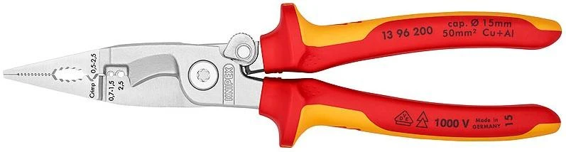 Elektros instaliavimo replės KNIPEX 1396