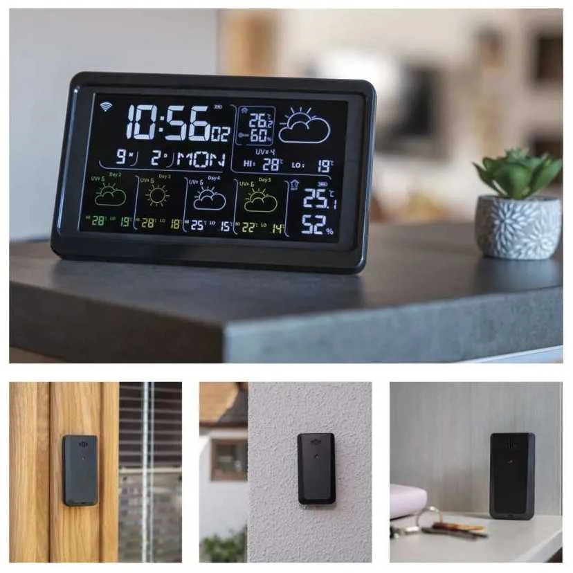 Emos Belaidė išmani orų stotelė su Wi-Fi GoSmart