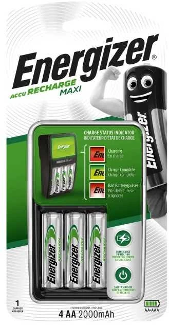 Energizer Maxi kroviklio pakuotė su AA baterijomis