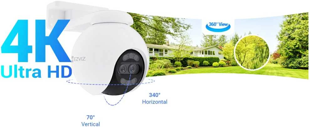 EZVIZ CS-H80x valdoma lauko kamera