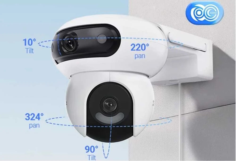 4G+ WIFI lauko akumuliatorinė valdoma IP kamera EZVIZ CS-HB90x/SP