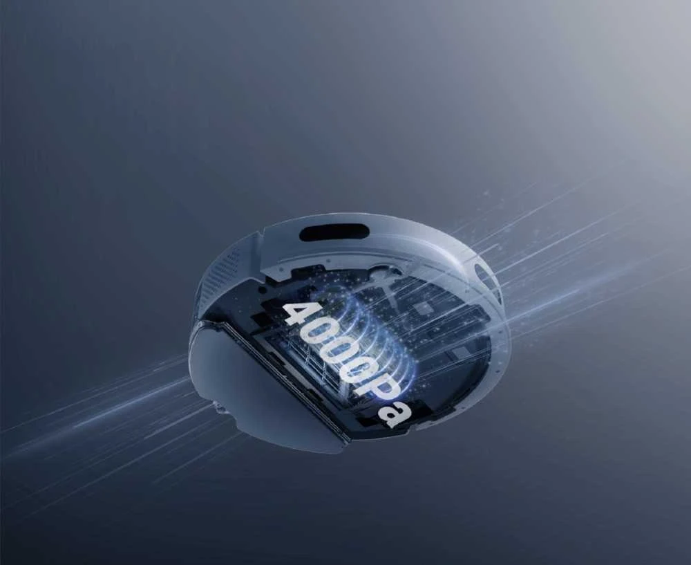Dulkių siurblys - robotas EZVIZ CS-RE4-PWT2, Baltas