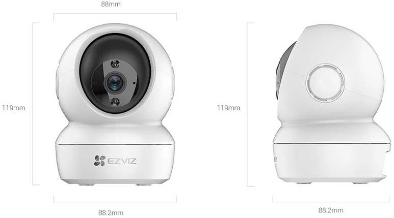 EZVIZ H6c Pro 2K IP kamera