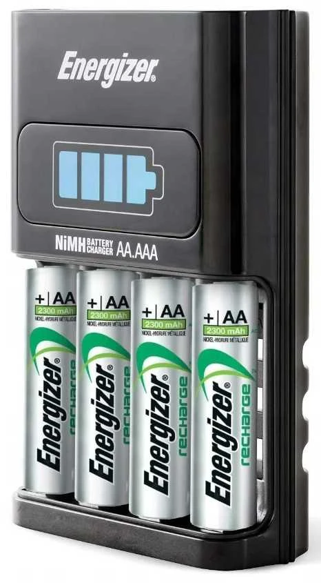 Energizer AA akumuliatorių įkroviklis su indikatoriumi
