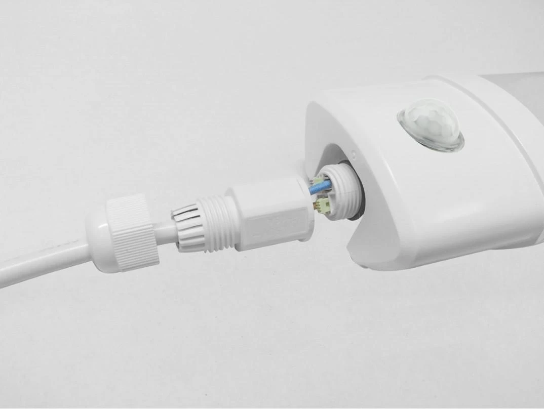Amio Led Line Lite Hermetinis šviestuvas su judesio davikliu PIR, TRI-PROOF, 230Vac, 30W, 3600lm, 65cm, IP65, 4000K