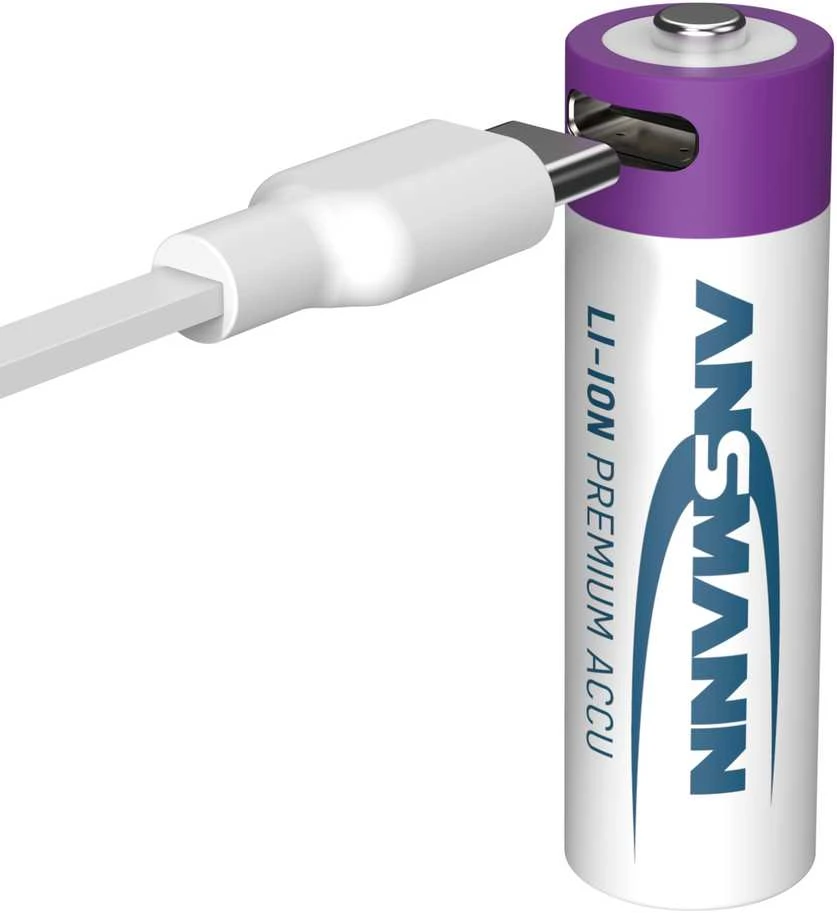 AA baterija ANSMANN su USB-C jungtimi