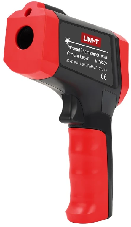 Infraraudonųjų spindulių termometras -32°C iki1100°C UT302C+ UNI-T