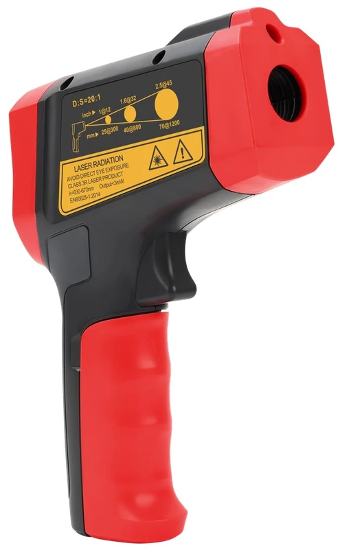 Infraraudonųjų spindulių termometras -32°C iki1100°C UT302C+ UNI-T