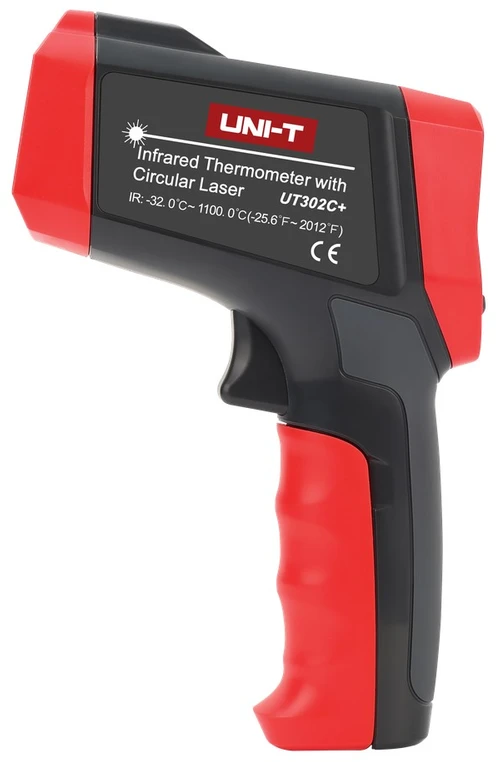 Infraraudonųjų spindulių termometras -32°C iki1100°C UT302C+ UNI-T