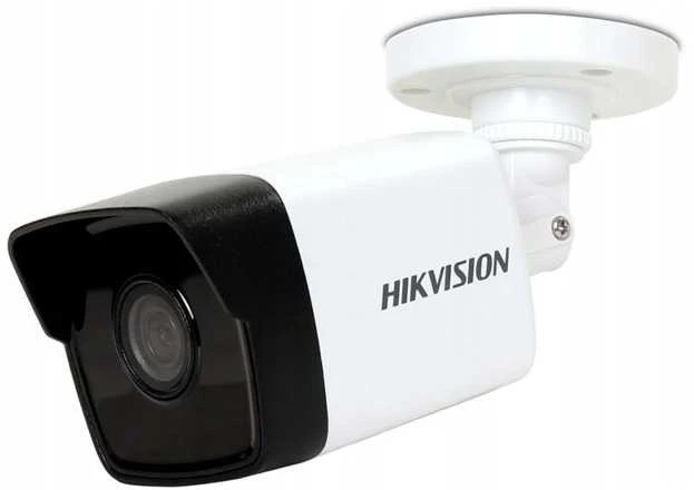 IP kamera BULLET, 4MP, F2.8mm(100°), IR iki 30m, IP67, PoE, balta, Hikvision