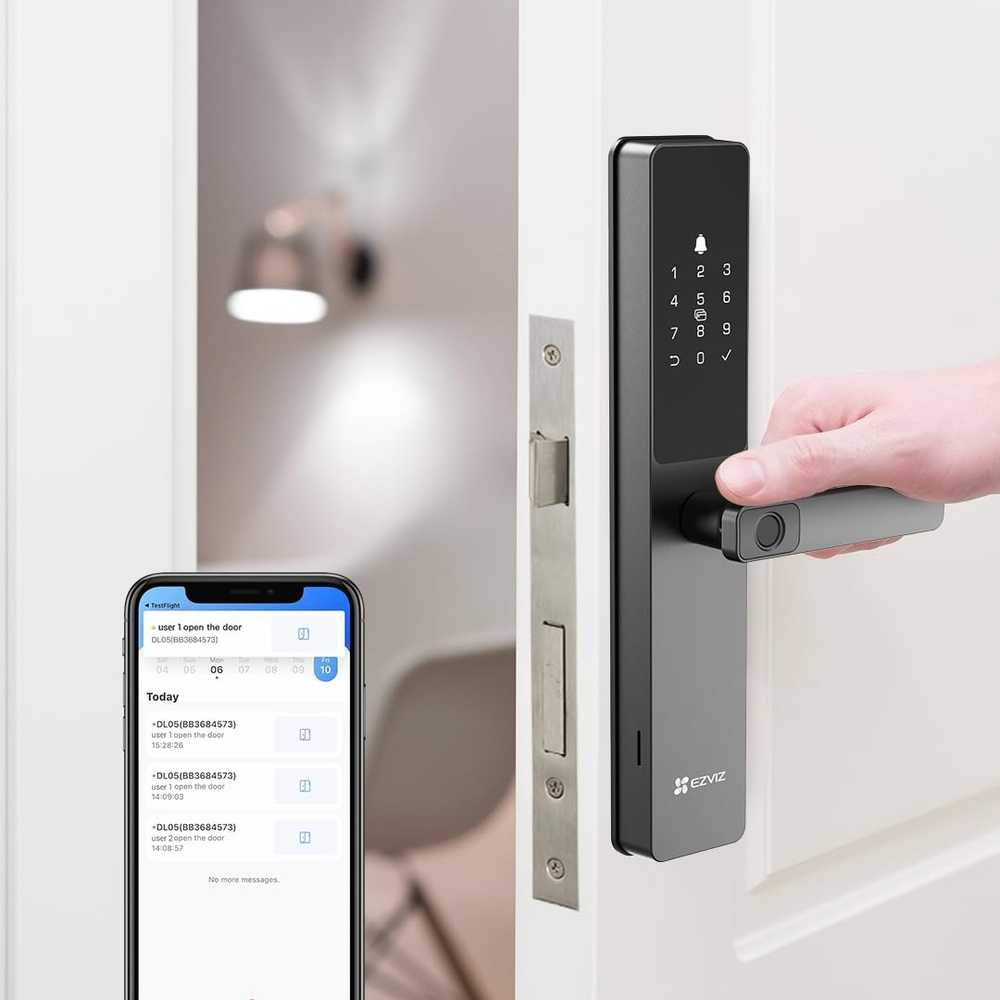 Išmani durų rankena EZVIZ CS-DL05 (WBCP,M)