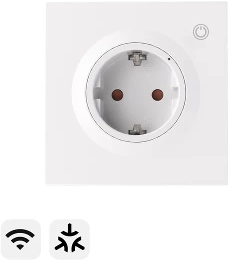 Inteligentne gniazdko ścienne Sonoff WS01TPF-E WiFi (typ F)
