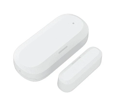 Išmanusis ZigBee TUYA bevielis patalpos durų - langų magnetinis kontaktas, WOOX
