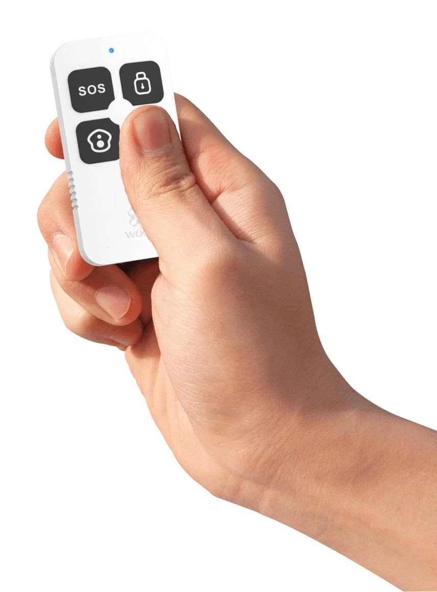 Išmanusis ZigBee 2 MQTT, TUYA nuotolinio valdymo pultelis apsaugos sistemai, WOOX