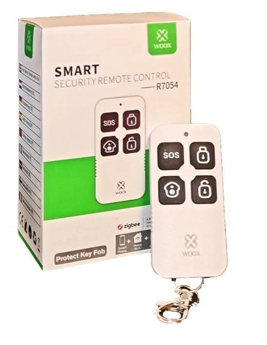 Išmanusis ZigBee 2 MQTT, TUYA nuotolinio valdymo pultelis apsaugos sistemai, WOOX