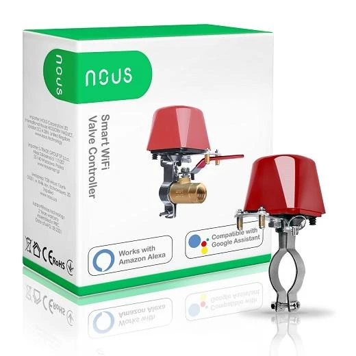 Išmanusis ZigBee vandens sklendės valdiklis L3, TUYA, NOUS