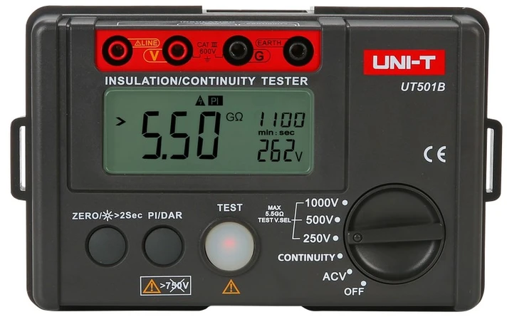 Uni-T UT501B Insulation Resistance Tester