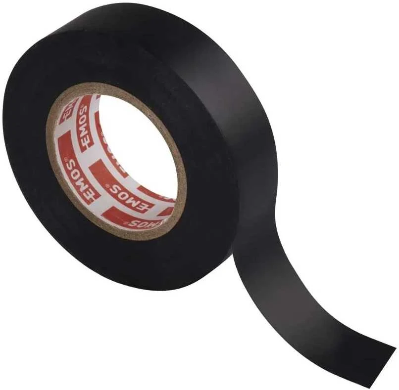 Izoliacinė juosta PVC 19mmx013mmx20m juoda F61922, EMOS