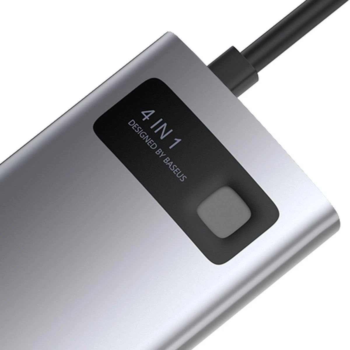 Jungčių stotelė / adapteris USB C kištukas - 4 rūšių jungtys Metal Gleam BASEUS