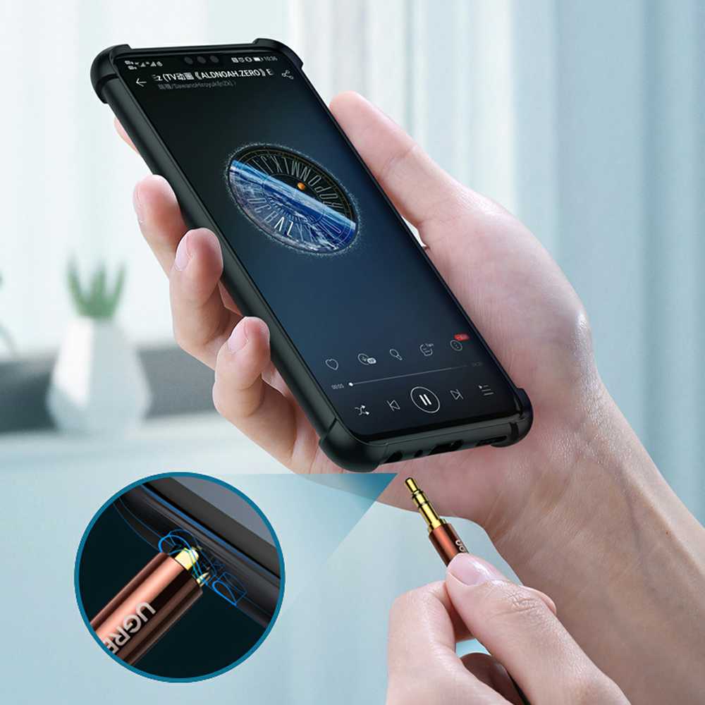 UGREEN AV170 kabelis 2x RCA Cinch kištukai - 3.5mm kištukas 1m