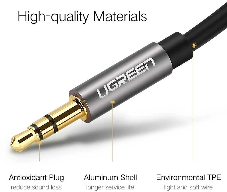 UGREEN 3.5 mm AUX laidas 5m