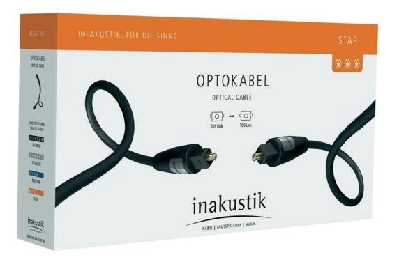 In Akustik Kabelis optinis TOSLINK - TOSLINK 1.5m inakustik STAR