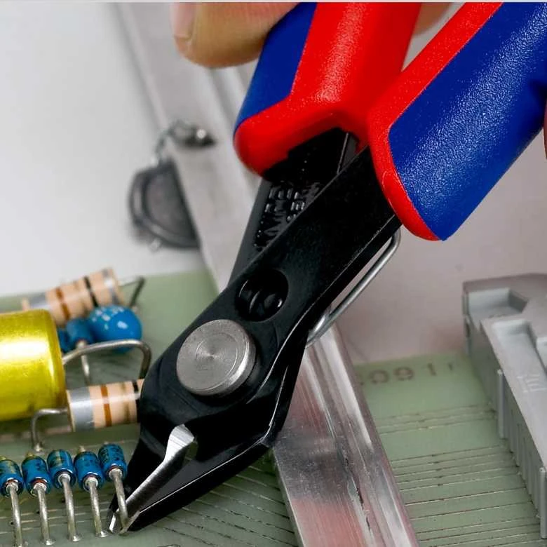 Elektronikos žnyplės 125mm, Knipex