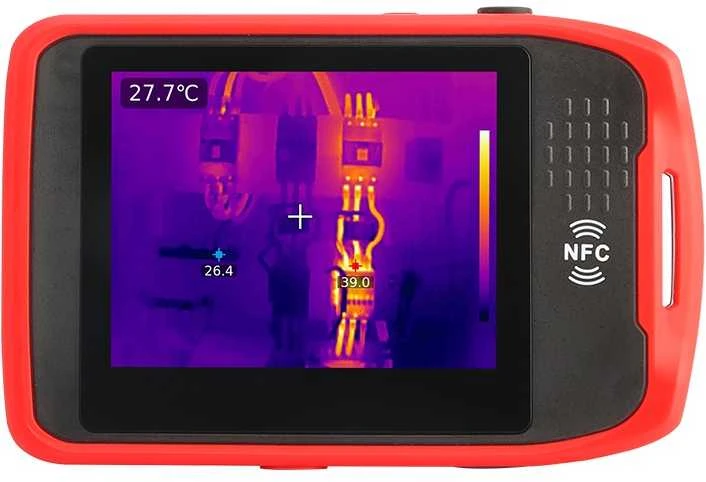 Kišeninis termovizorius, 256x192, -20~550C, 25Hz, 3.5 liečiamas LCD, UNI-T