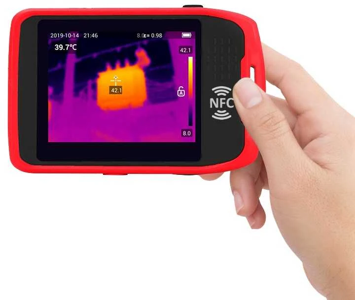 Kišeninis termovizorius, 256x192, -20~550C, 25Hz, 3.5 liečiamas LCD, UNI-T