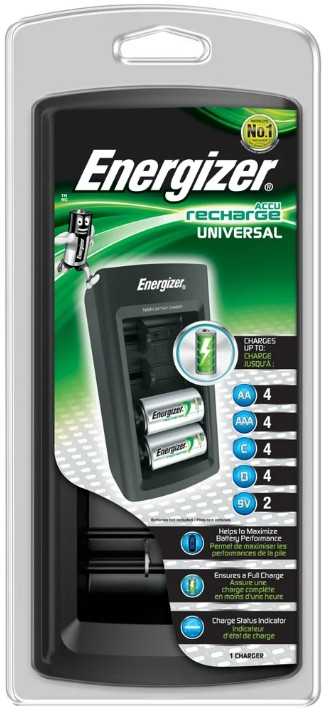 Energizer universalus elementų įkroviklis 