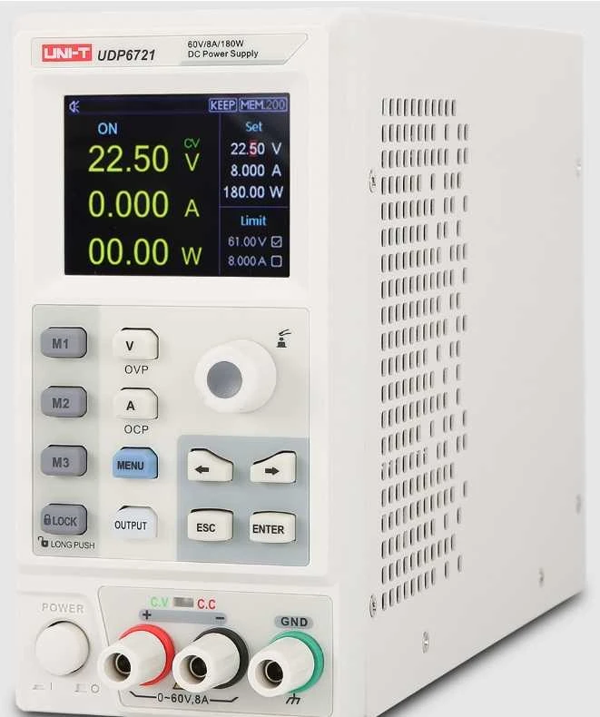 Laboratorinis maitinimo šaltinis, 360W, 0-80V, 0-15A, 10mV,1mA, RS-232, UNI-T