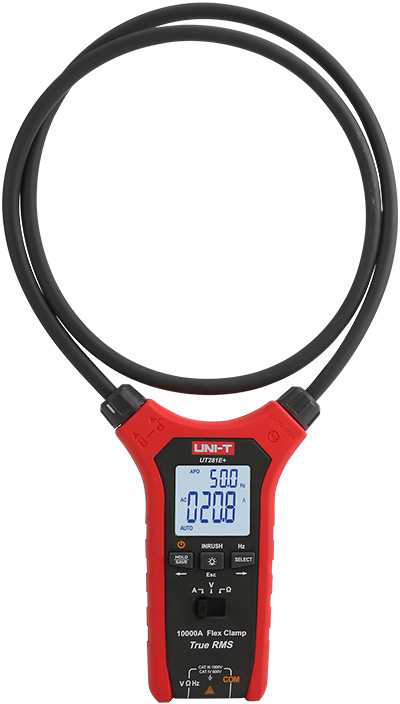 Lankstus srovės matavimo zondas, TRMS, 10000A; ACV/DCV:1000V; 45-400Hz; kilpos ilgis 1100mm; CAT IV 600V , UNI-T