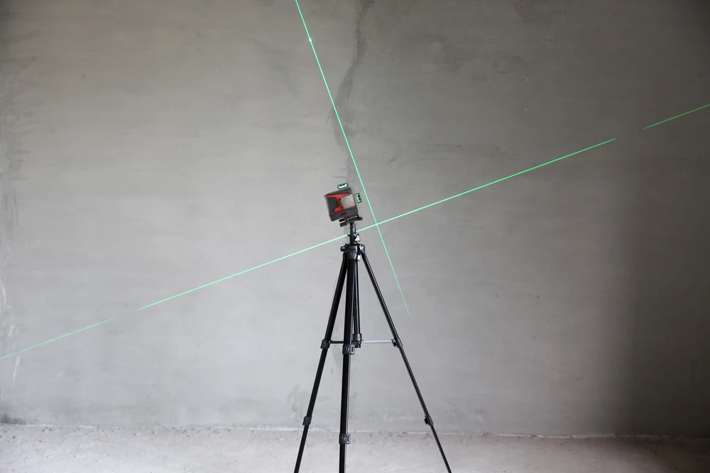 Lazerinis nivelyras, 3D 16 linijų, žalio spindulio, Uni-t