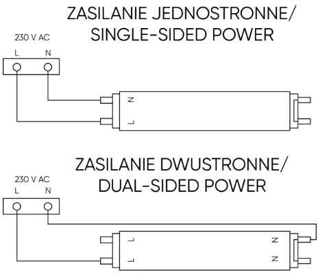 LED lempa T8 G13 230V 9W 60cm 1350lm, 150lm/W, šaltaii balta 6500K, LED line PRIME